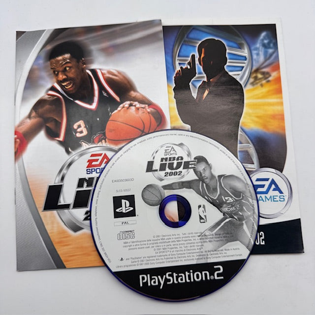 NBA Live 2002 PS2 Playstation 2 PAL ITA (USATO)