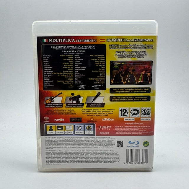 Guitar Hero World Tour PS3 Playstation 3 PAL ITA (usato)