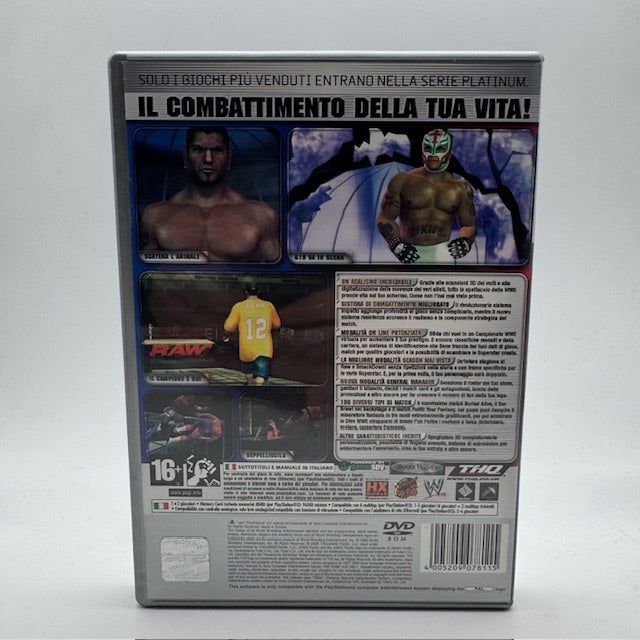 WWE SmackDown! vs. Raw PS 2 Playstation 2 PAL ITA (Usato)
