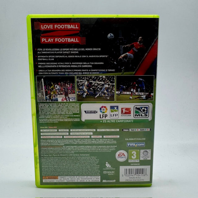 Fifa 12 Xbox 360 PAL ITA (Usato)