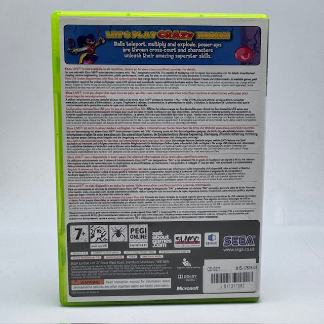 Sega Supertars Tennis Xbox 360 PAL ITA (USATO)