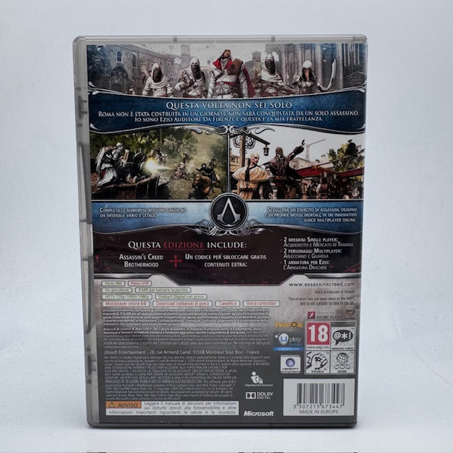 Assassin’s Creed Brotherhood Classics Xbox 360 Pal Ita (USATO)
