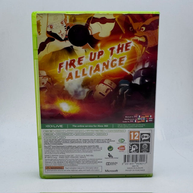 Naruto Ultimate Ninja Storm 3 Will Of Fire Xbox 360 Pal UK ITA (USATO)