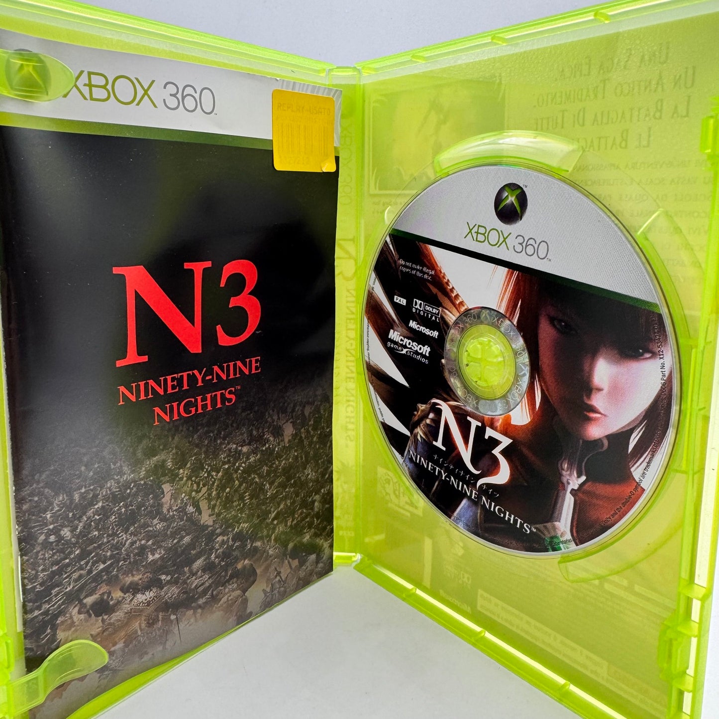N3 Ninety-Nine Nights Xbox 360 PAL ITA (USATO)
