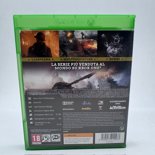Call of Duty WWII  Xbox One/Series X PAL ITA (USATO)