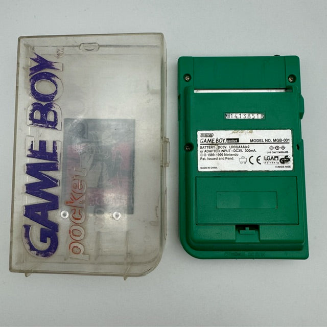 Console Nintendo Game Boy Pocket Verde + Box (USATO)