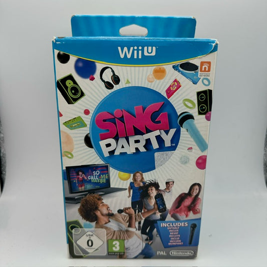 Sing Party  Nintendo WiiU PAL  SOLO MICROFONO (Usato)