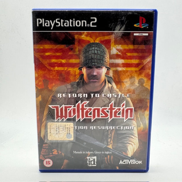Return To Castle Wolfenstein: Operation Resurrection PS2 Playstation 2 PAL ITA (USATO)