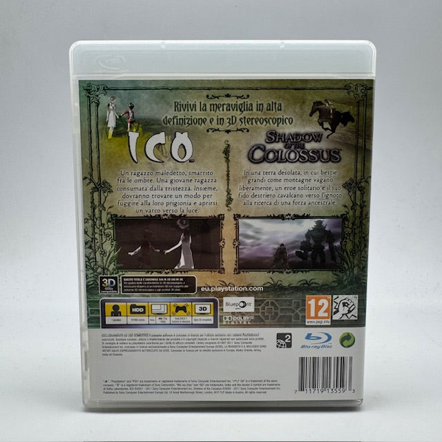 ICO & Shadow of the Colossus PS3 Playstation 3 PAL ITA (usato)