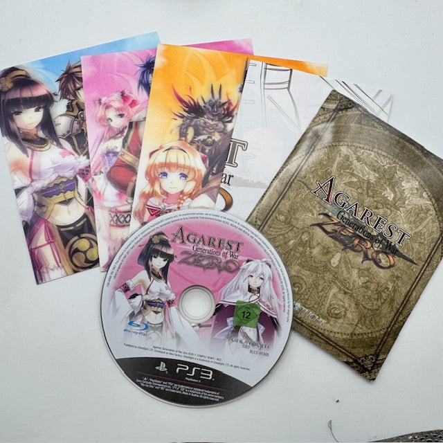 Agarest Zero Generation of War PS3 Playstation 3 PAL ITA (usato)
