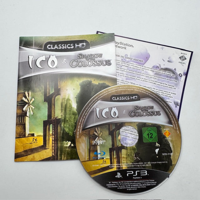 ICO & Shadow of the Colossus PS3 Playstation 3 PAL ITA (usato)