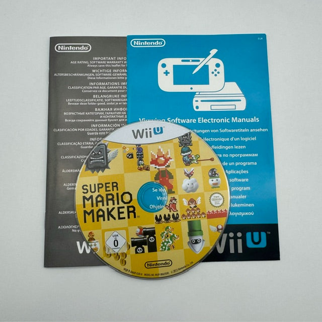 Super Mario Maker Nintendo WiiU PAL (Usato)