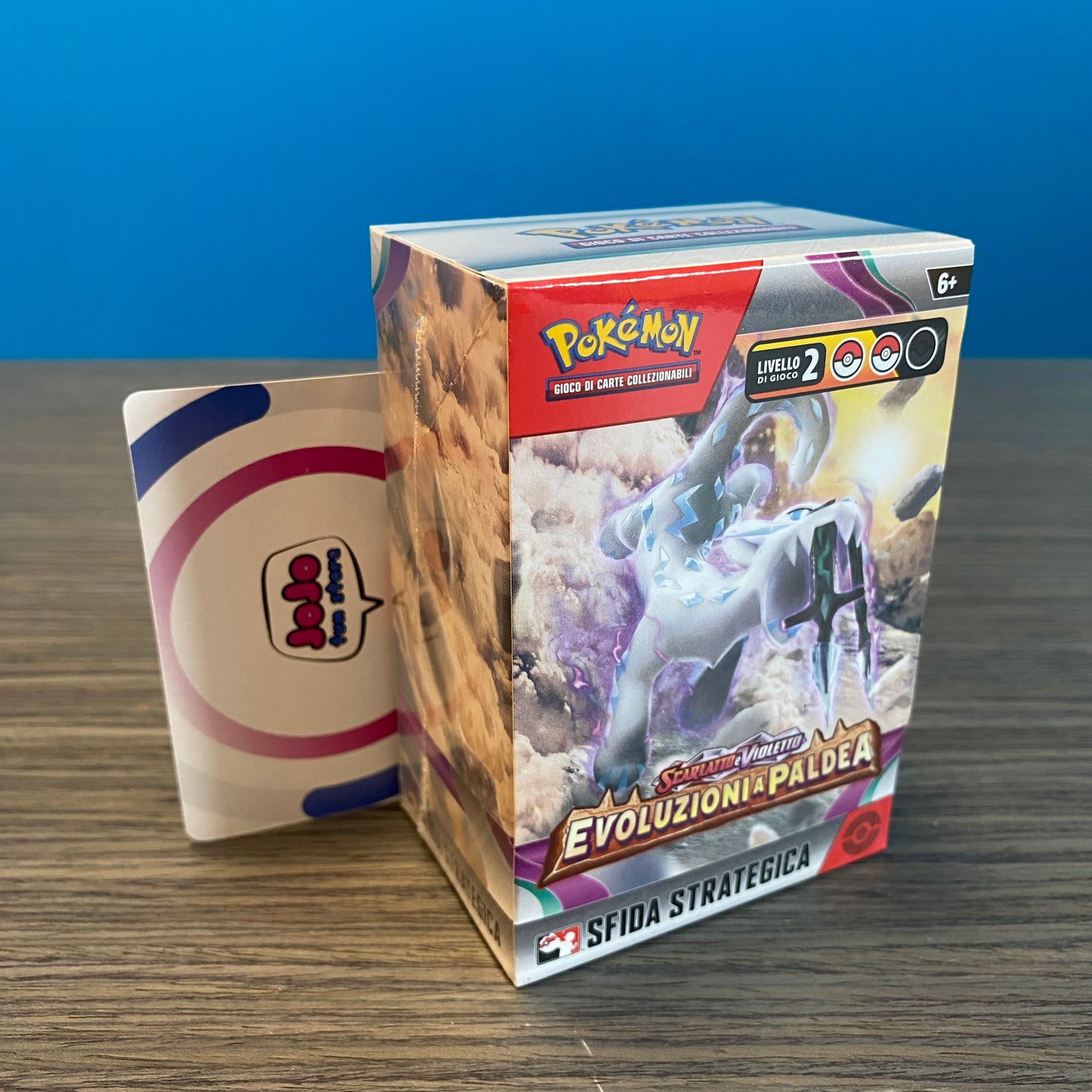 Pokemon Kit box Prerelease Scarlatto e Violetto Evoluzioni a Paldea Sfida Strategica ITA