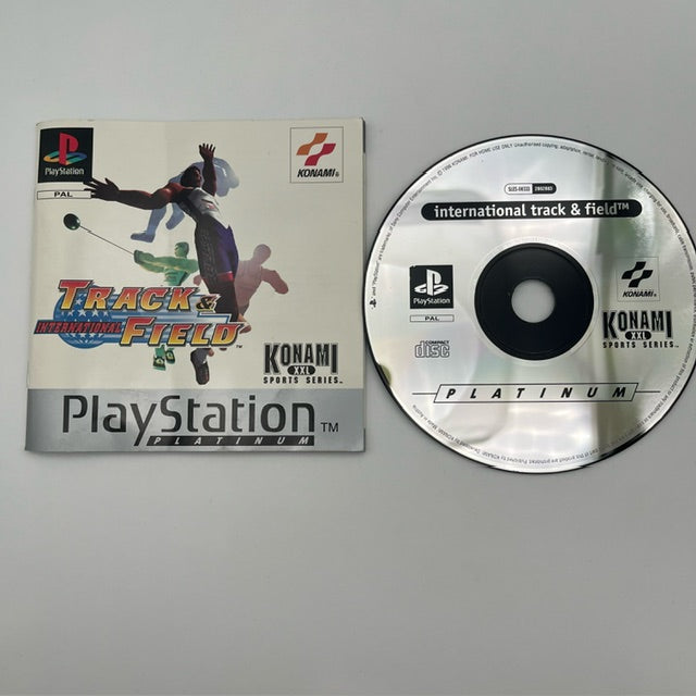 International Track & Field Platinum PS1 Playstation 1 PAL MULTI (USATO)