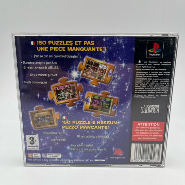 Jigsaw Madness PS1 Playstation 1 PAL ITA/FRA (USATO)