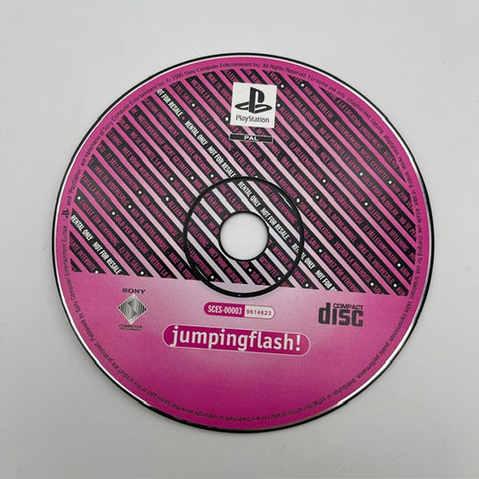 JumpingFlash! Versione Noleggio PS1 Playstation 1 PAL LOOSE (USATO)
