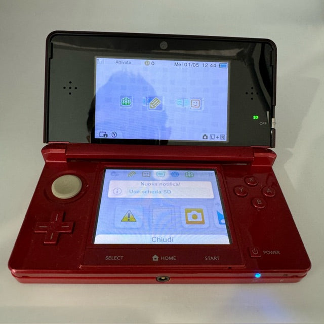 Console Nintendo 3DS Metallic Red Rosso PAL (USATA)