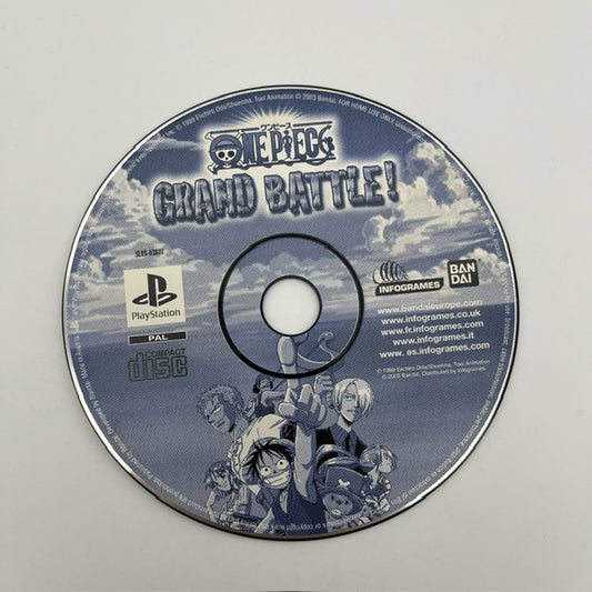 One Piece Grand Battle PS1 Playstation 1 PAL LOOSE (USATO)