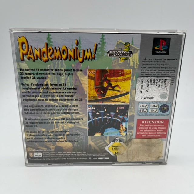 Pandemonium! Platinum PS1 Playstation 1 PAL MULTI (USATO)