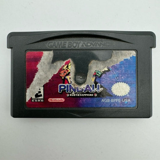 Pokemon Pinball Rubino & Zaffiro GBA Game Boy Advance PAL LOOSE (USATO)