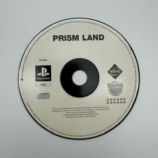 Prism Land PS1 Playstation 1 PAL LOOSE (USATO)