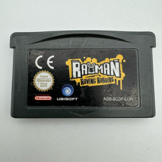 Rayman Raving Rabbids GBA Game Boy Advance PAL LOOSE (USATO)