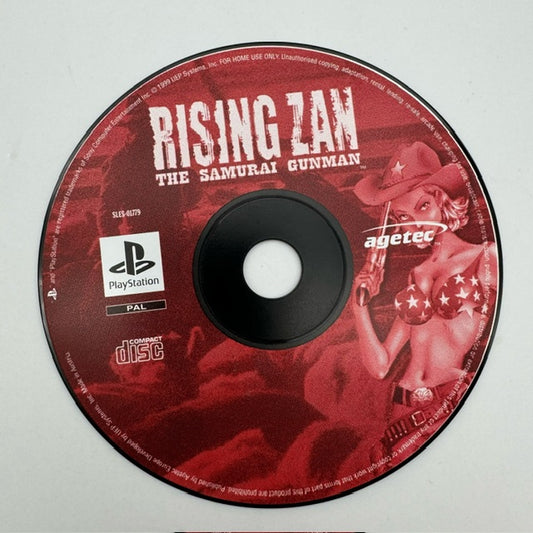 Rising Zan The Samurai Gunman PS1 Playstation 1 PAL ITA LOOSE (USATO)