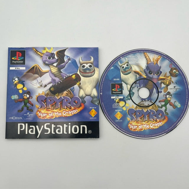 Spyro: Year Of The Dragon Ps1 Playstation 1 PAL MULTI (USATO)