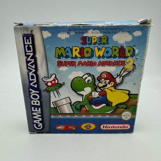 Super Mario World Super Mario Advance 2 GBA Game Boy Advance PAL MULTI (USATO)