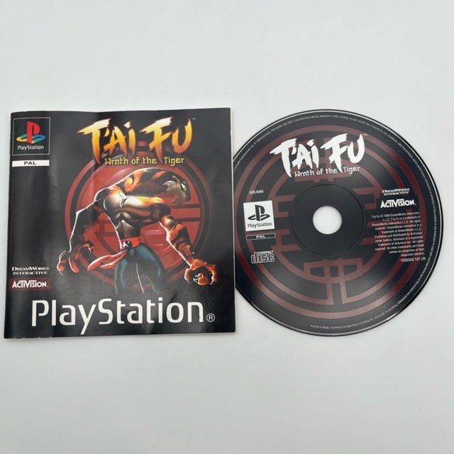 T'Ai Fu Wrath Of The Tiger PS1 Playstation 1 PAL UK (USATO)