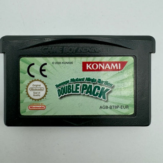 Tartarughe Ninja - Teenage Mutant Ninja Turtles Double Pack GBA Game Boy Advance PAL LOOSE (USATO)