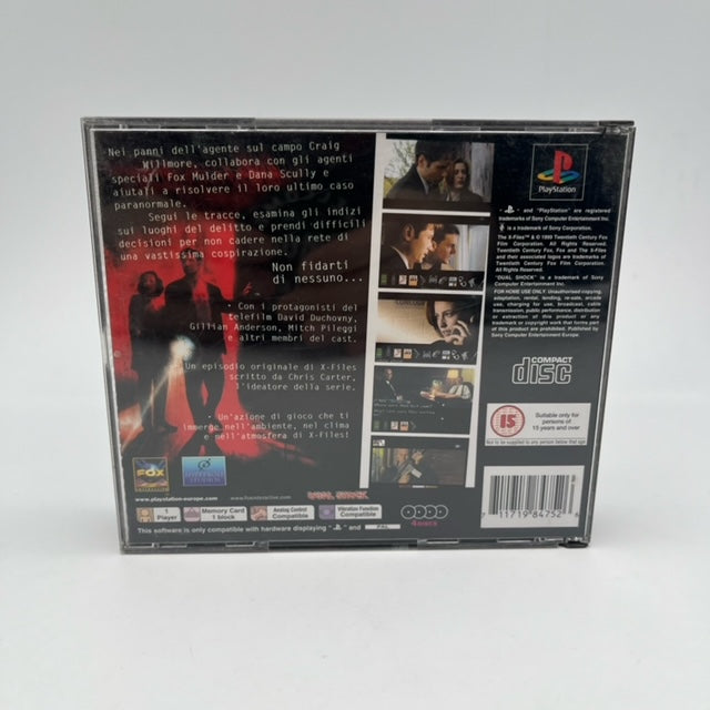 The X-Files PS1 Playstation 1 PAL ITA