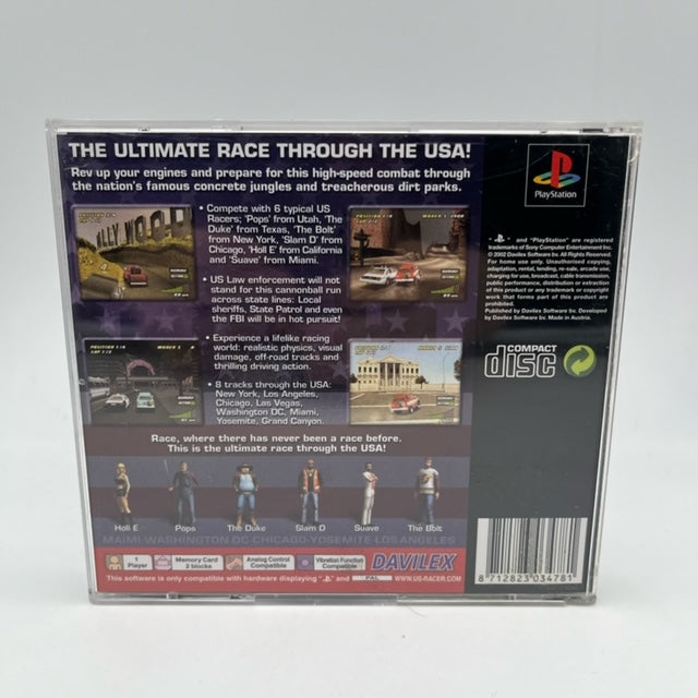 USA Racer PS1 Playstation1 PAL UK (USATO)