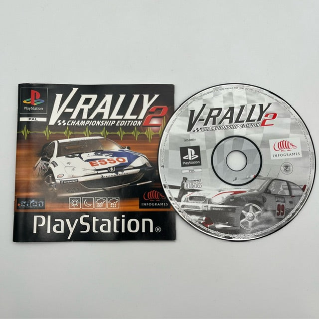 V-Rally 2 PS1 Playstation 1 PAL MULTI (USATO)