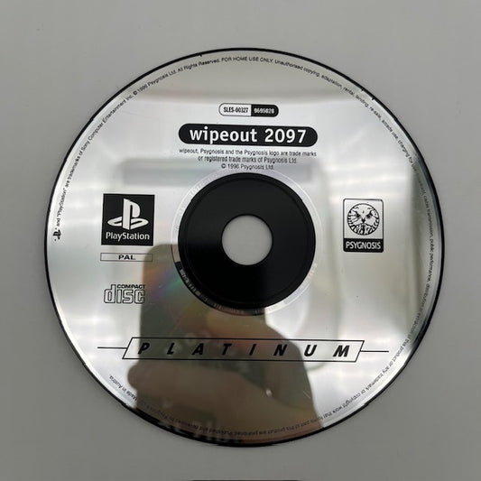 Wipeout 2097 Platinum PS1 Playstation 1 PAL LOOSE (USATO)