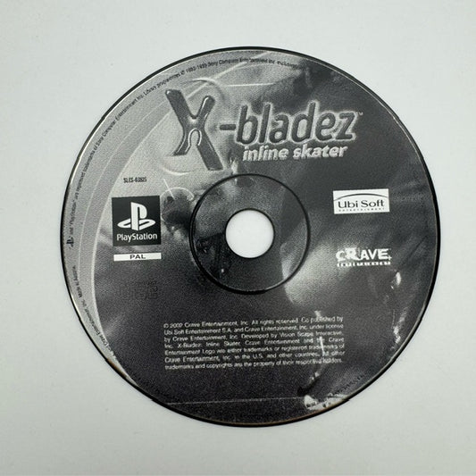 X- Bladez Inline Skater PS1 Playstation 1 PAL LOOSE (USATO)