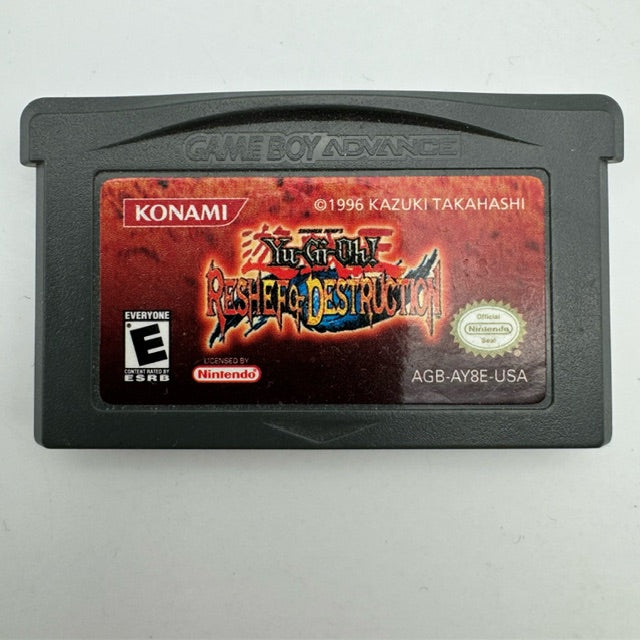 Yu-Gi-Oh! Reshef Of Destruction GBA Game Boy Advance NTSC-USA LOOSE USATO)