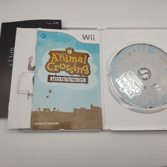 Animal Crossing  Let's Go To The City + Wii Speak Nintendo Wii PAL Multi