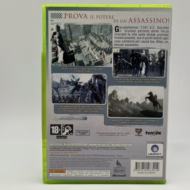 Assassin's Creed Microsoft Xbox 360 Pal Ita (USATO)