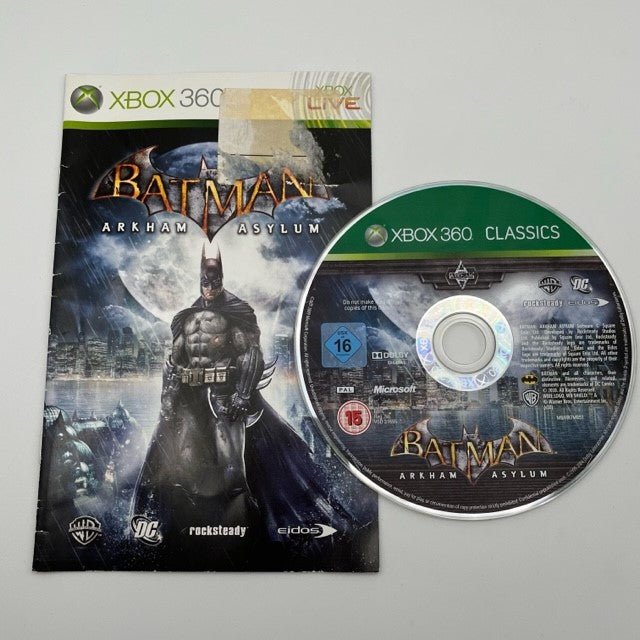 Batman Arkham Asylum Classics Microsoft Xbox 360 Pal Ita (USATO)