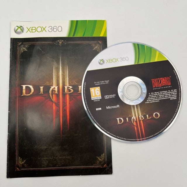 Diablo III 3 Microsoft Xbox 360 Pal Ita (USATO)