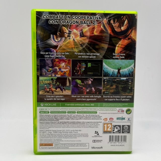 Dragon Ball Z Battle Of Z Microsoft Xbox 360 Pal Ita (USATO)