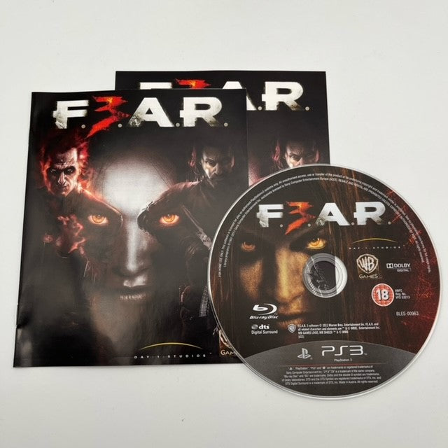 F.3.A.R. Fear 3 Sony Playstation 3 Pal Ita (USATO)