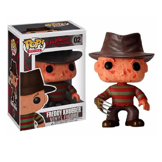 Confezione originale Funko con loghi A Nightmare On Elm Street Freddy Krueger colori marrone rosso verde