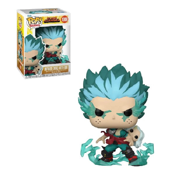 Confezione originale Funko con loghi My Hero Academia Infinite Deku with Eri colori giallo azzurro rosso