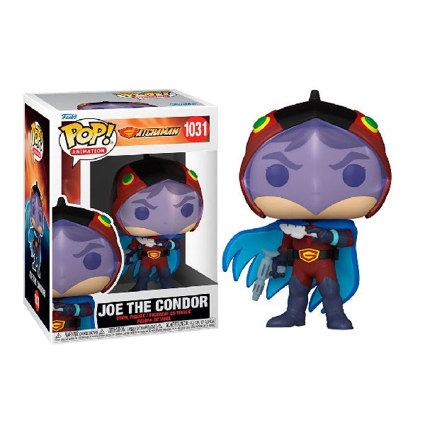 Confezione originale Funko con loghi Gathaman Joe The Condor colori nero rosso azzurro