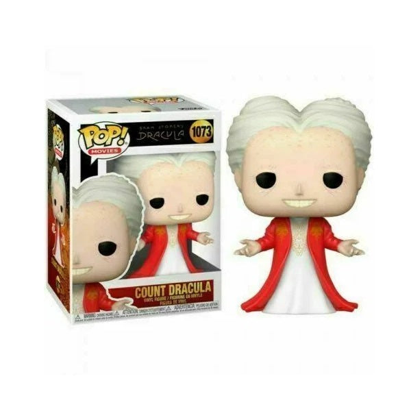 Confezione originale Funko con loghi Bram Stoker's Dracula Count dracula colori nero bianco rosso