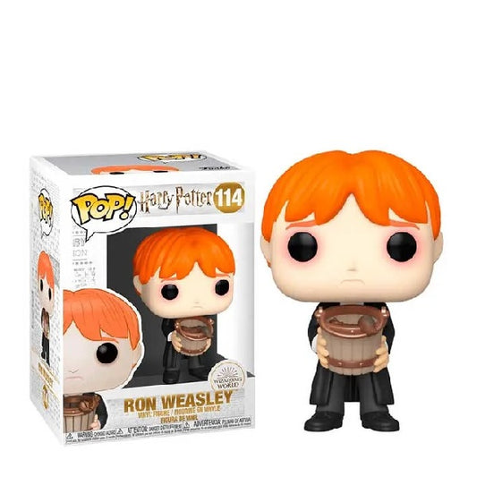 Confezione originale Funko con loghi Harry Potter Ron Weasley colori arancione marrone nero
