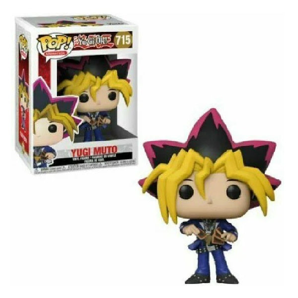 Confezione originale Funko con loghi Yu Gi Oh! Yugi Muto colori rosso giallo blu