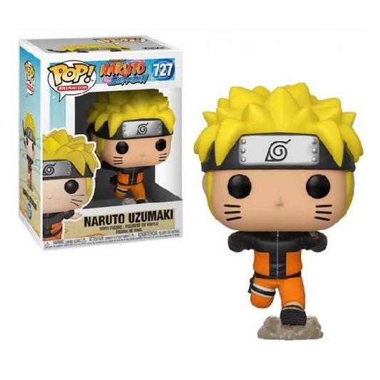 Confezione originale Funko con loghi Naruto Shippuden Naruto Uzumaki colori arancione giallo nero